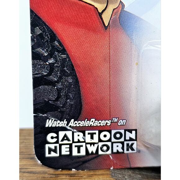 Hot Wheels AcceleRacers Metal Maniacs 1/9 Power Bomb White Sealed #67784 G8103 - Picture 8 of 9